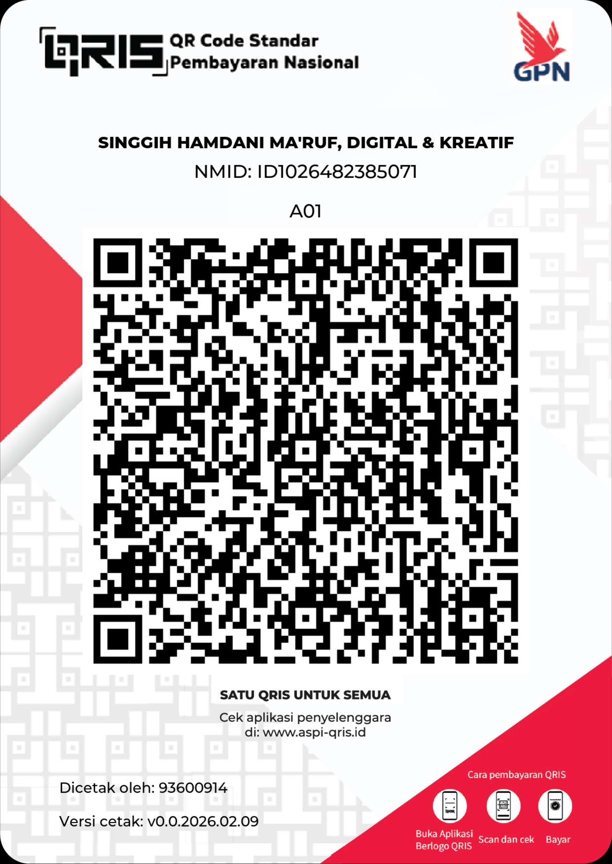 QR Code Donasi GoPay